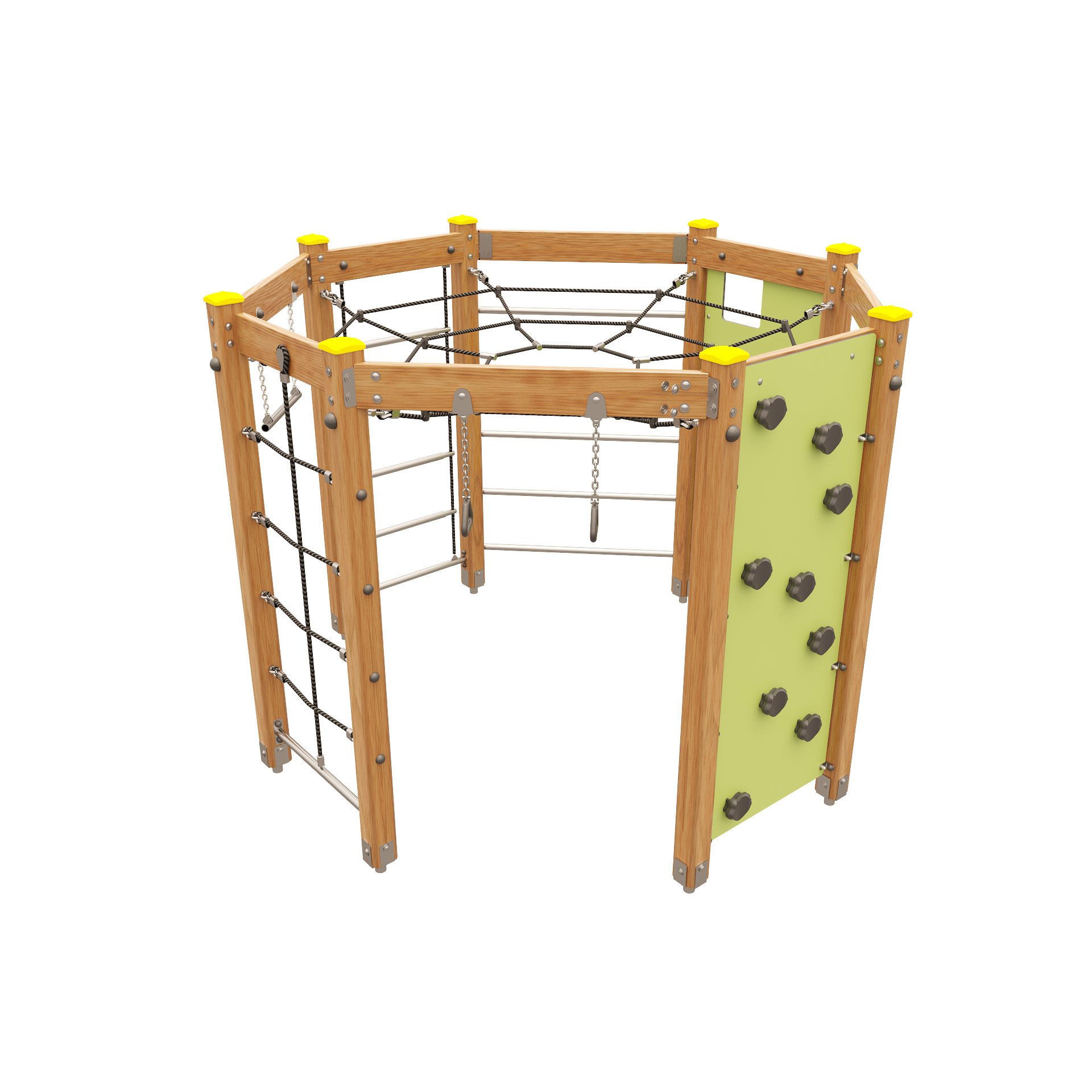 Спортивный комплекс на брусе